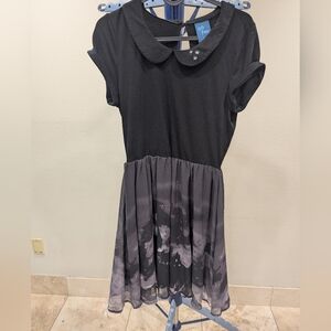 Harry Potter Hogwarts Landscape Skater Dress Juniors Size S